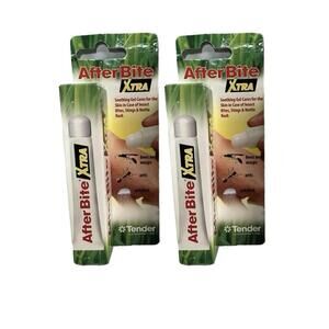 After Bite XTRA The Itch Eraser Soothing Gel Instant Sting Relief 0.7 Oz 2 Pack